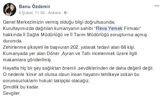 CHP'lileri Reva Yemek mi zehirledi?